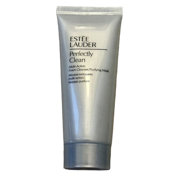 Estee Lauder Perfectly Clean Multi-Action Foam Cleanser/Purifying Mask 2.5oz/75m - Picture 1 of 2
